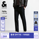 杰克·瓊斯（JACK&JONES）25年男裝秋冬褲子男直筒零壓褲加絨長(zhǎng)褲商務(wù)休閑褲免燙易打理男褲 黑色036 加絨款 30 170