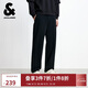 杰克·瓊斯（JACK&JONES） 男裝秋季經(jīng)典百搭休閑純棉舒適松緊抽繩運動(dòng)直筒衛褲22531D030