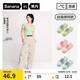 蕉內(nèi)【趙露思同款】502C襪子女士薄款透氣7A抗菌防臭冰絲透氣船襪3雙