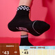 VANSVans范斯官方 女子長(cháng)襪襪子運動(dòng)休閑滑板初學(xué)者 黑色 均碼
