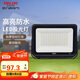 德力西（DELIXI）LED投光燈戶外工廠農(nóng)村庭院燈 IP65防水等級100W白光
