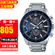卡西歐（CASIO）男表EDIFICE太陽(yáng)能藍(lán)牙紅牛賽車手表男 非藍(lán)牙款EQS-900DB-2A