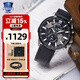 卡西歐（CASIO）手表男EDIFICE系列防水商務(wù)男表日韓表送男友生日禮物學(xué)生送人 EFR-303L-1A黑盤(pán)皮帶