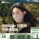 蕉下（beneunder）防曬防風(fēng)口罩保暖秋冬面罩女絨感不悶聚熱隔冷烏杏棕
