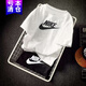 耐克（NIKE） 短袖t恤男士2025夏季圓領(lǐng)透氣籃球運動(dòng)休閑衣服排汗吸濕半袖上衣 店長(cháng)主推AR5005-101白色 純棉 2XL 建議身高180-185體重180-190