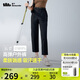 蕉下（beneunder）防曬涼感休閑褲外穿女士速干錐形褲TH24624漫暮黑L