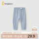 童泰（TONGTAI）褲子春秋嬰兒衣服家居內(nèi)衣睡褲兒童長(zhǎng)褲TS43J037-DS藍(lán)色110cm