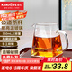 金灶（KAMJOVE） 公道杯加厚耐熱玻璃茶漏泡茶器公杯茶具配件玻璃杯分茶器茶道杯 GO-31（350毫升）