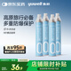 魚(yú)躍氧氣瓶口吸式便攜氧氣呼吸器孕婦老人吸氧高反旅游1000ml 四瓶裝