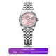 瑞士Rolex勞力士日志型系列精鋼自動機械女表商務表m279174-0003 M279174-0003-粉盤鋼帶-28MM
