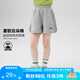 左西女童運(yùn)動(dòng)短褲2025新款夏季兒童純棉五分褲夏裝褲子潮 玫粉色 140