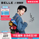 百麗（Belle）張凌赫同款方程式跑道賽車(chē)鞋女25秋新商場(chǎng)同款休閑鞋E2L1DCM5預售 紅色【張凌赫同款】 37
