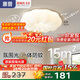 惠普臥室云朵led吸頂燈奶油風(fēng)南瓜兒童房間燈普瑞護眼中山燈具包安裝