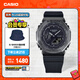 卡西歐（CASIO）G-SHOCK黑武士系列 卡西歐手表 運動(dòng)男士手表 防水防震 GM-2100BB-1APR