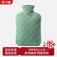 小魔熱水袋注水暖水袋暖手寶熱敷暖肚子暖寶寶灌水加厚針織款1000ml