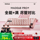 MelGeekMADE68 PRO+磁軸鍵盤TTC萬磁王紫心軸RT0.01電競游戲客制化機(jī)械無畏契約打瓦小蜜蜂情侶 MADE68 PRO+粉光【紫心軸】 有線MelGeek 68鍵