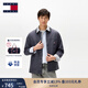 TOMMY JEANS【純棉牛津紡】25春夏男女巴恩風(fēng)燈芯絨翻領(lǐng)寬松襯衣襯衫20879 藏青色PT2 XL （推薦：170-190斤）