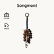 Songmont【文淇同款】山下有松滿愿種子串天然菩提子包包掛件 滿愿種子 牛仔藍(lán) 現(xiàn)貨