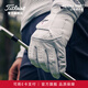 Titleist泰特利斯高爾夫手套男士Perma-Soft高級手套單只柔軟小羊皮手套 左手PermaSoft/白色 25碼