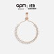 APM MonacoUp and Down可調節珍珠手鏈玫瑰金手鏈生日送女友禮物 玫瑰金色手鏈
