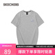 斯凱奇（Skechers）七夕禮物雪糕T恤短袖夏季男女同款中性速干上衣衣服L223U046