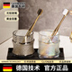 WCZ德國(guó)品質(zhì)創(chuàng)意輕奢漱口杯情侶家用刷牙杯洗漱杯套裝玻璃牙具杯刷牙 煙灰+幻彩