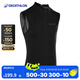 迪卡儂（DECATHLON）山地公路自行車騎行服男防曬防風(fēng)騎行馬甲騎行背心 Racer男款黑色 L