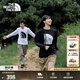 北面（The North Face）簡潔圓領(lǐng)戶外運動休閑柔軟舒適男士百搭長袖T恤|8ATC JK3/宇宙黑 M