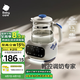 babycare恒溫水壺智能沖泡奶家用寶寶調(diào)奶器玻璃熱燒水壺 1.3L 辛德白