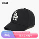 MLB棒球帽子秋夏硬頂大標鴨舌帽男女同款百搭遮陽(yáng)帽3ACP0802N-07BKS