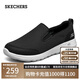 斯凱奇（Skechers）男鞋夏季透氣一腳蹬健步鞋軟底輕便休閑運(yùn)動(dòng)鞋216010