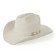 帛雷斯諾美國西部牛仔帽子純羊毛禮帽原版大檐帽藏族帽賽馬節男女士騎馬 白色 XL(60cm以上)