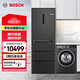 博世（BOSCH）406L多門(mén)風(fēng)冷無(wú)霜冰箱+10kg洗烘一體機 滾筒全自動(dòng)洗衣機 冰洗烘套裝 KMF40A97TI+WNA252010W
