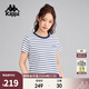 卡帕（Kappa）背靠背2025新款夏季運動(dòng)短袖t恤女復古純棉透氣半袖上衣K0F42TD81 【純棉/親膚/透氣】韓國白-012 L （推薦尺碼170/88A）