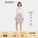 PORTS寶姿春季新品女裝多色條紋優(yōu)雅修身半身裙ALP8S007RFQ064 粉色格紋 S (4)