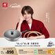 雙立人（ZWILLING）【馬柏全同款】炒鍋有鈦不銹鋼0氟涂層SILVER外壁抗黃平底鍋30cm