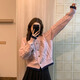 桂岐毛衣外套女2025年新款秋冬軟糯麻花慵懶休閑寬松針織開(kāi)衫上衣 紫色 均碼 （建議115斤以?xún)龋? title=