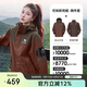 駱駝（CAMEL）戶(hù)外沖鋒衣AK80硬殼三合一男女防暴雨登山服進(jìn)藏外套 A34CATR808