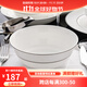 隆達骨瓷陶瓷餐具 巴塞羅那 飯碗面碗湯碗 簡(jiǎn)歐現代創(chuàng  )意簡(jiǎn)約ins風(fēng)浮雕金 巴塞羅那6英寸中號碗2只裝