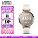 佳明（GARMIN）Lily2時(shí)尚智能手表經(jīng)期孕期心率運(yùn)動(dòng)健身小表盤七夕禮物送女友 Lily2硅膠表帶波浪白