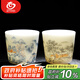 MULTIPOTENT主人杯中國白瓷羊脂玉瓷功夫茶杯對(duì)杯高口杯2個(gè)裝七夕禮物伴手禮