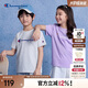 Champion【涼感科技】冠軍男女童短袖T恤2025夏季新款大小童親子裝上衣