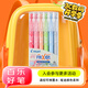 百樂(lè )（PILOT）可擦熒光筆 學(xué)生繪畫(huà)斜頭記號筆套裝  SW-FL-S6NA 自然色系6色
