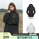 駱駝（CAMEL）戶外沖鋒衣 三合一加絨加厚防水情侶款外套登山服裝 A9W114120-1