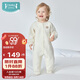 ibaby/英倫寶貝嬰兒連體衣6-12個(gè)月新生兒衣服春秋長(cháng)袖寶寶爬爬服