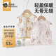 貝肽斯嬰兒馬甲秋冬款兒童純棉外穿背心寶寶兩穿打底衣服S 斑馬多多-40g夾棉 66