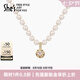 She's茜子時(shí)尚優(yōu)雅工藝珍珠短款項(xiàng)鏈頸鏈輕奢高級(jí)感鎖骨鏈七夕節(jié)禮物 項(xiàng)鏈6mmSPP8719277
