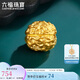 六福珠寶 福滿傳家足金小核桃黃金轉(zhuǎn)運珠串珠 計價 約0.71克