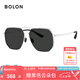 BOLON暴龍眼鏡25年新品飛行員太陽鏡駕駛釣魚遮陽墨鏡七夕送男友BL8121 C90 銀色+灰色全色片