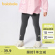 巴拉巴拉童裝兒童打底褲女寶寶長褲2025秋季褲子彈力舒適百搭209325123003